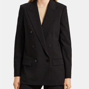 Theory Sevona Stretch Wool DB Jacket NWT